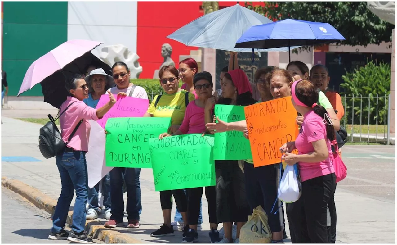 Mujeres con cáncer denuncian falta de medicamento en Centro Estatal de Cancerología en Durango