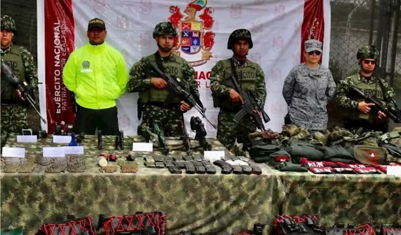 Cuatro miembros del Eln fueron abatidos en Norte de Santander