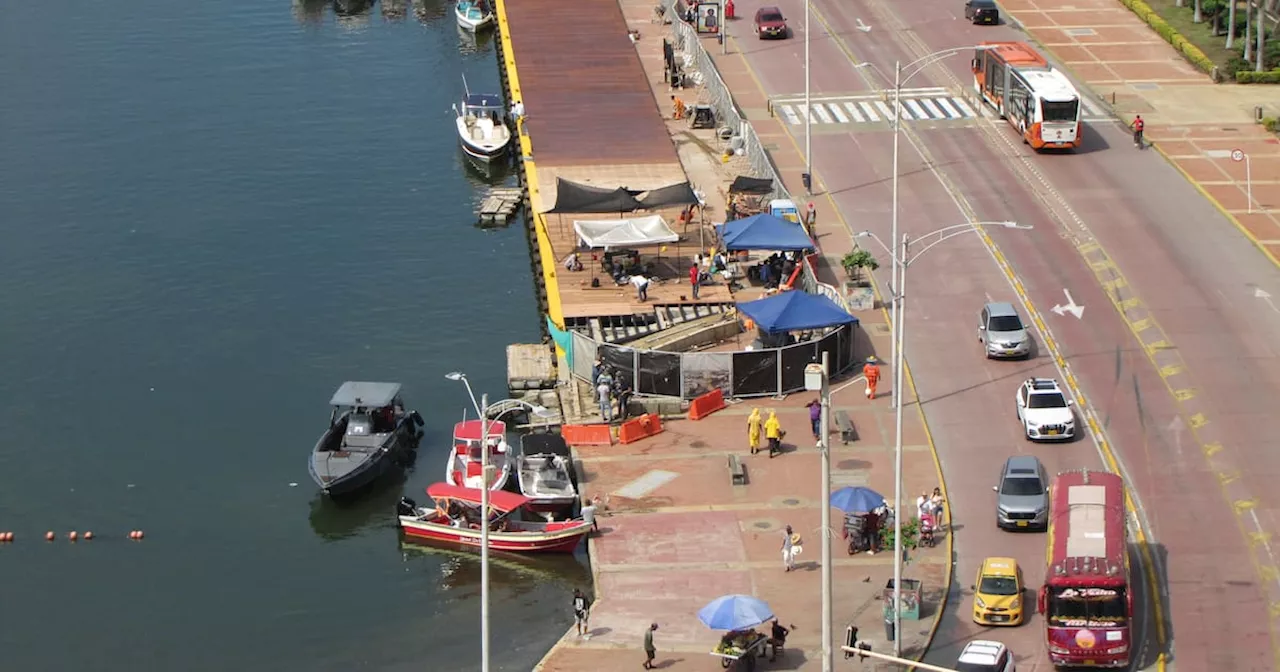 Entregan las obras de rehabilitación del Muelle de la Bodeguita