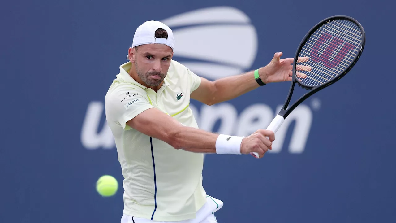  2e tour : Grigor Dimitrov est le premier qualifié pour le troisième tour