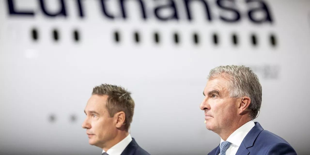 Lufthansa macht Verlust, Airline-Chef Ritter muss Ruder herumreißen