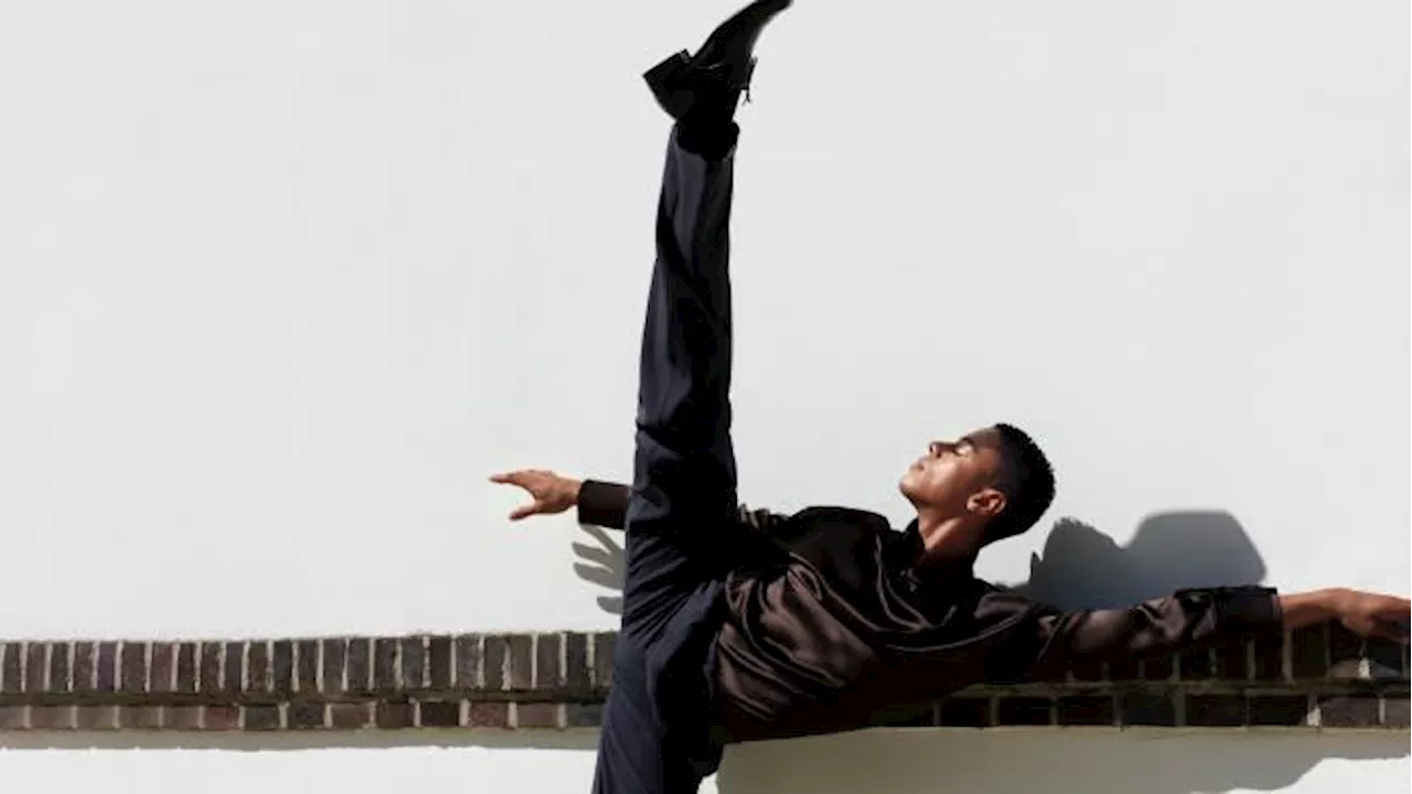 Guillaume Diop is dancing with joy