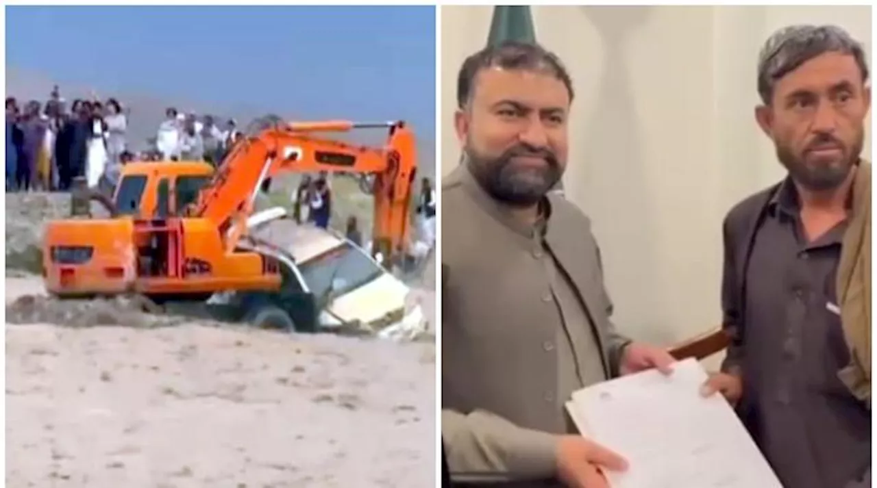 وزیراعلیٰ بلوچستان کا قلعہ عبداللہ کے بہادر ایکسکیویٹر ڈرائیورکو ملازمت دینےکا اعلان