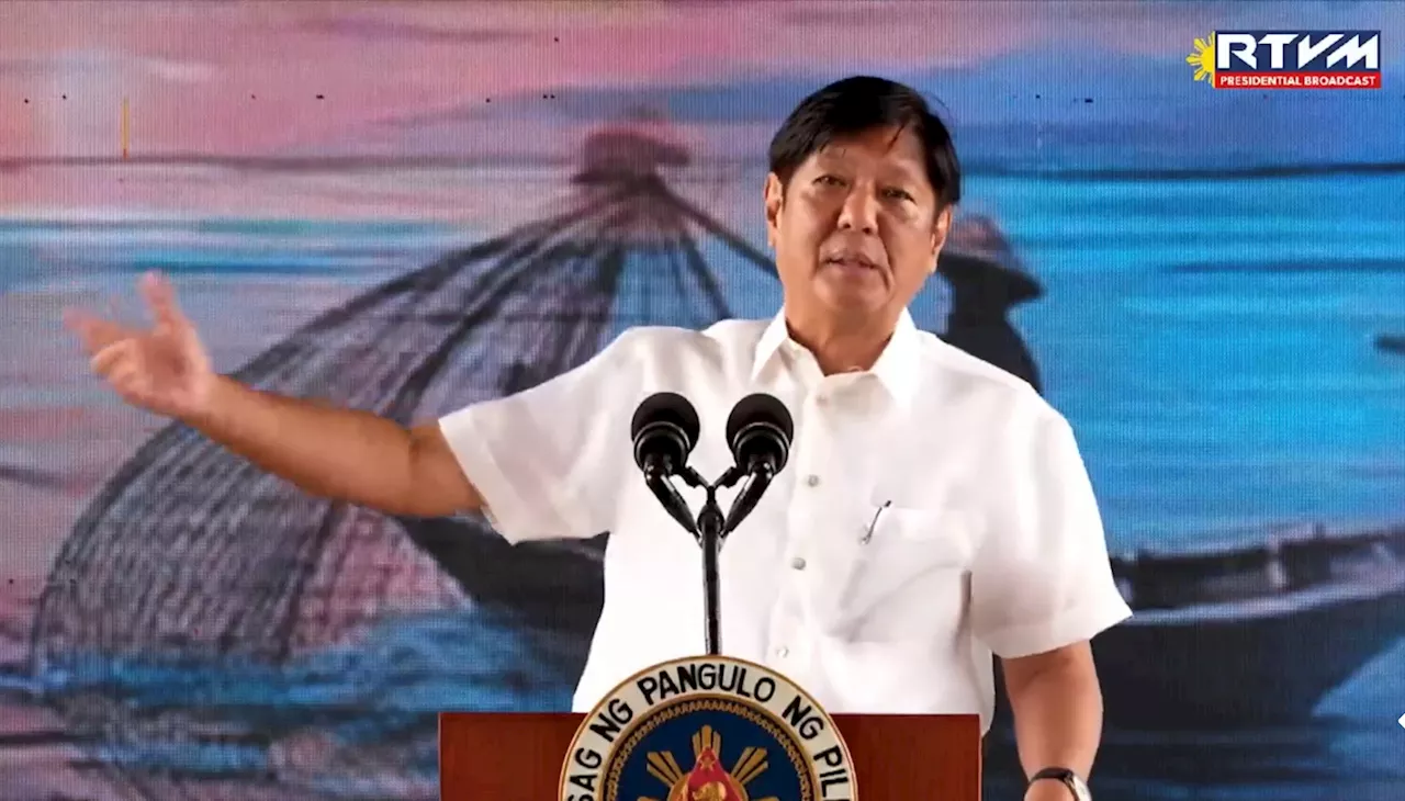 Marcos says siphoning ops for Terranova to be finished soon