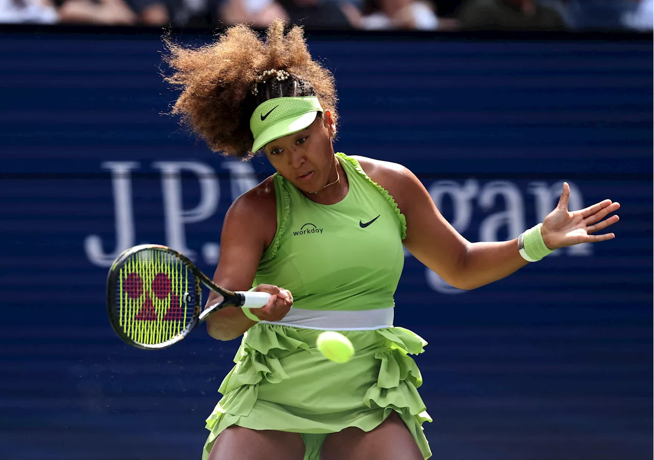 Naomi Osaka upsets 10th seed Jelena Ostapenko in US Open return