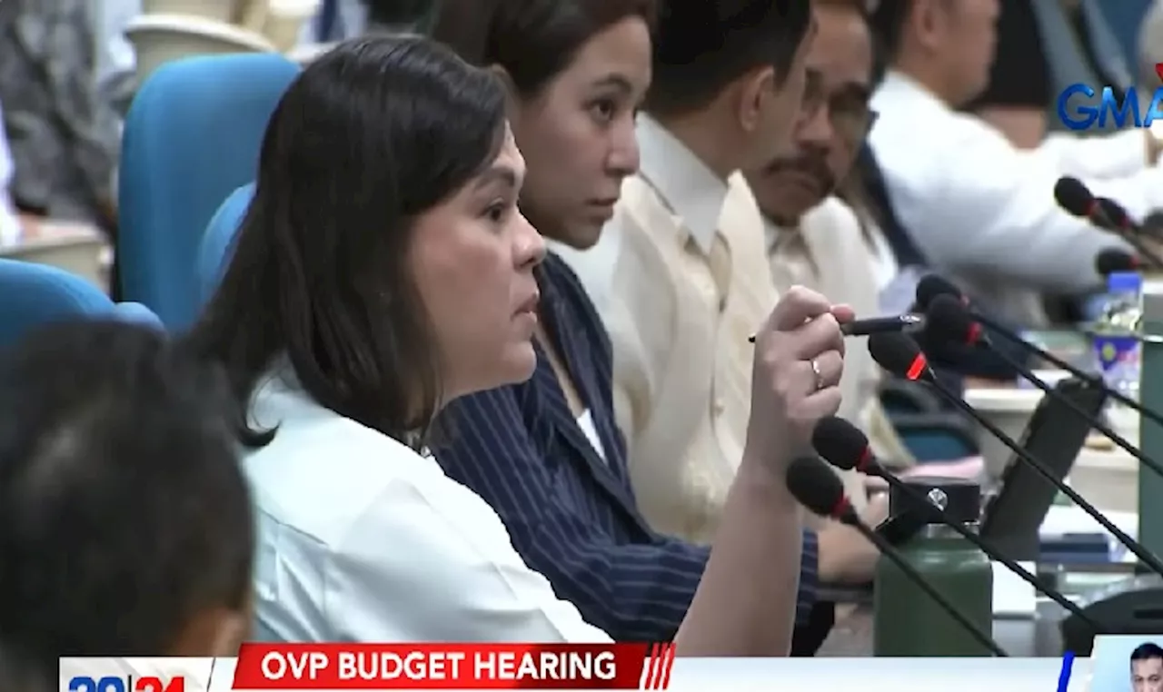 VP Sara: Comparing 2025 OVP budget with Robredo's time is absurd