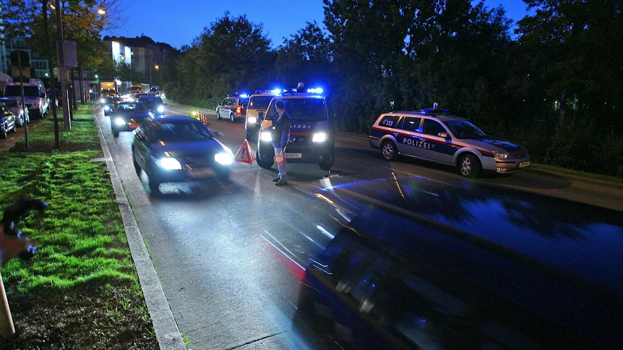 Mit 108 km/h durch Ortsgebiet - Polizei nimmt Autofahrer bei Testfahrt Führerschein ab