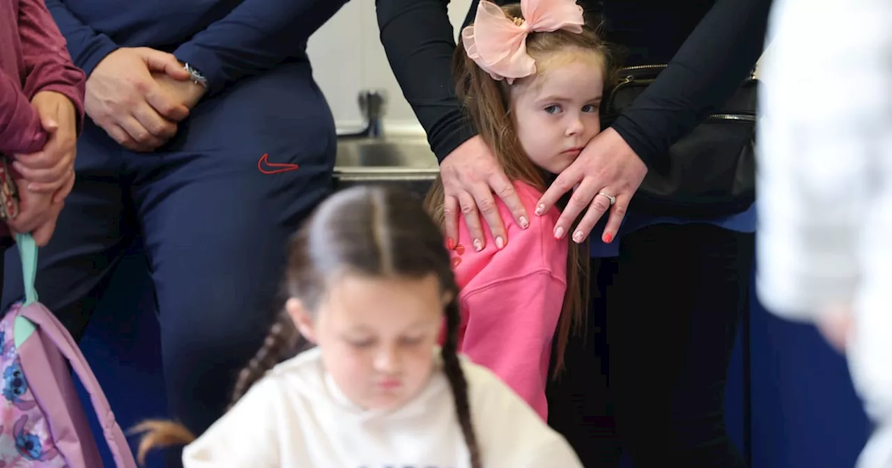 ‘He didn’t even notice us leaving... once he saw the Lego’: First day of school a mix of emotions