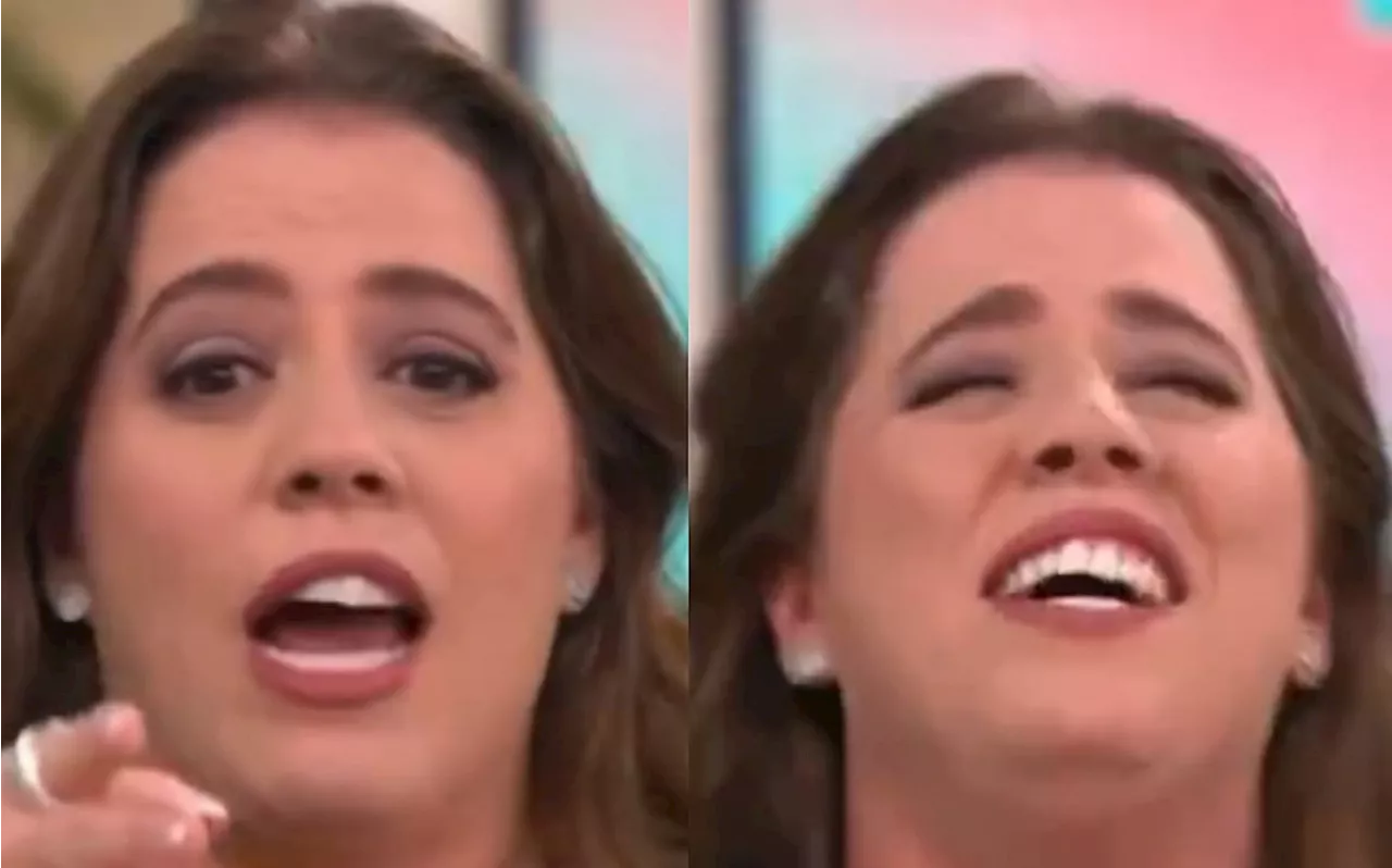 Vídeo: Tati Machado fala nome de comida com duplo sentido ao vivo e cai na gargalhada