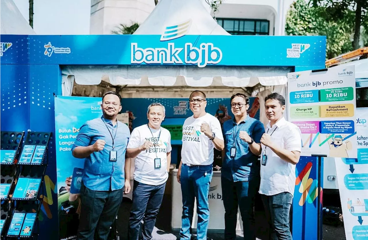 Akselerasi UMKM dan Ekonomi Kreatif, bank bjb Dukung West Java Festival 2024