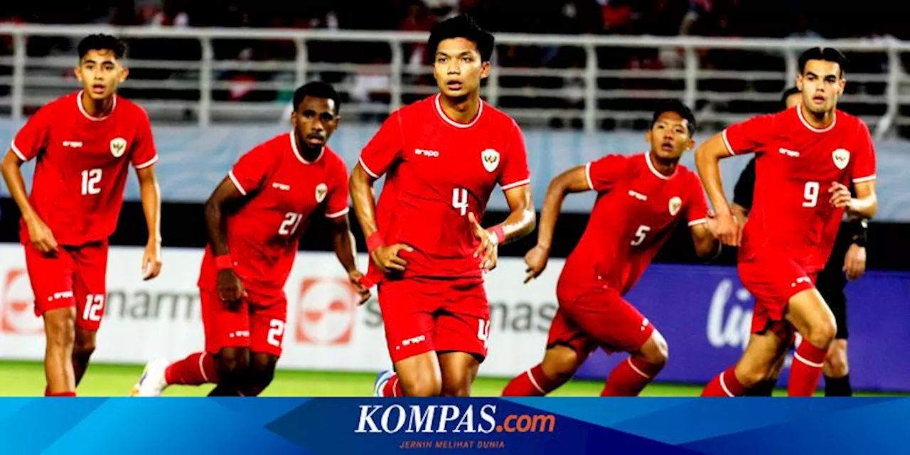 Hasil Timnas U20 Indonesia Vs Argentina, Garuda Bangkit Balikkan Skor 2-1