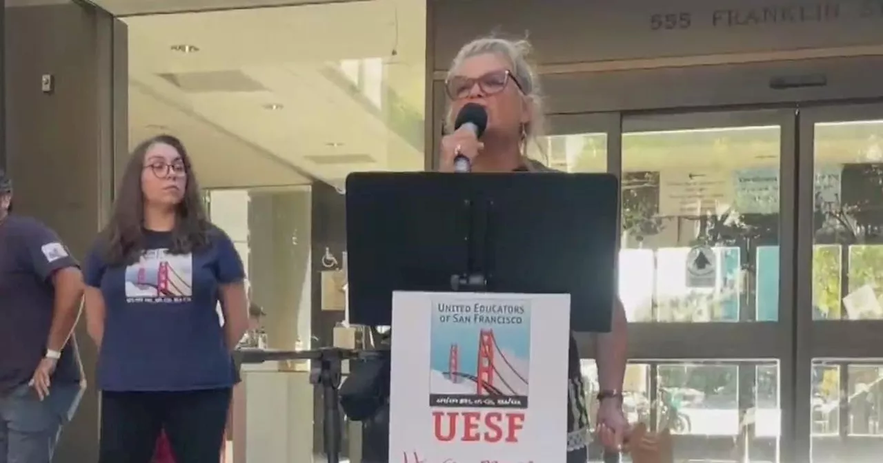 San Francisco Unified School District staff rally to speak out on staff shortages