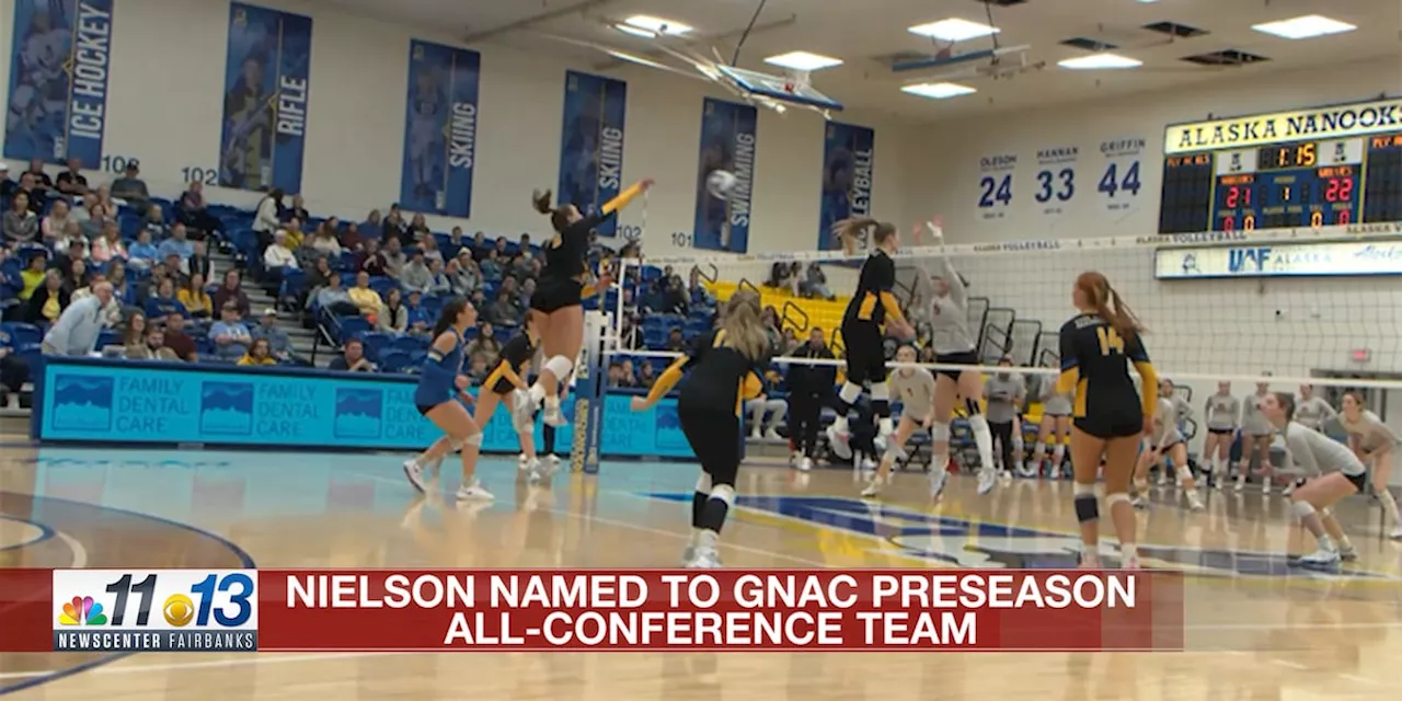 Nanooks Nielson named to third GNAC Preseason All-Conference Team