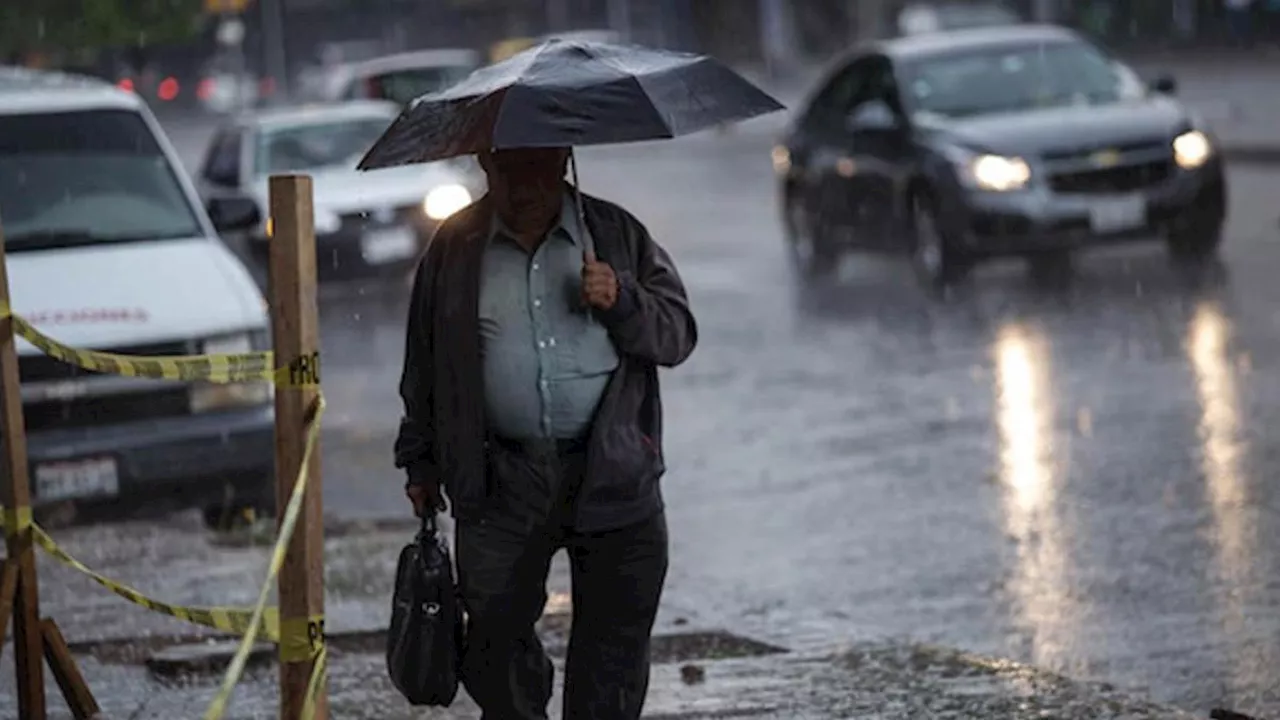 Activan Alerta Amarilla ante pronóstico de lluvias y caída de granizo en toda la CDMX