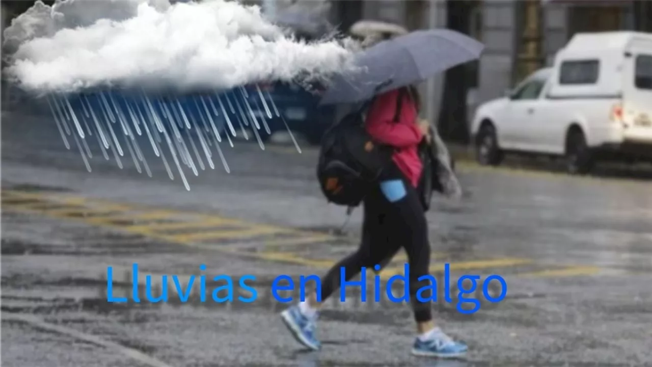 Hidalgo tendrá fuertes lluvias este miércoles 28 de agosto; así estará el clima