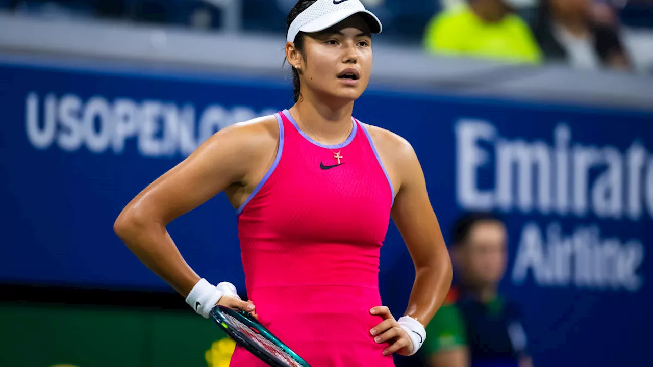 Emma Raducanu breaks down in tears in press conference after US Open exit in first round