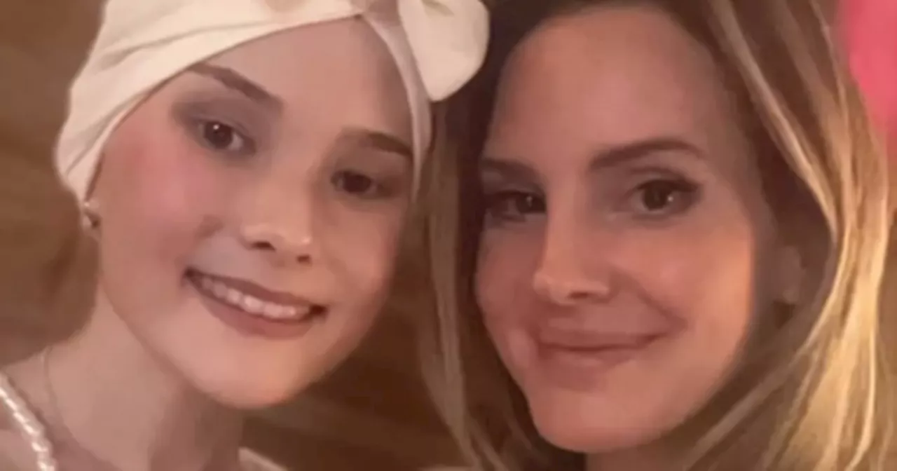 Young girl with rare cancer sees Leeds Fest dream come true meeting Lana Del Rey