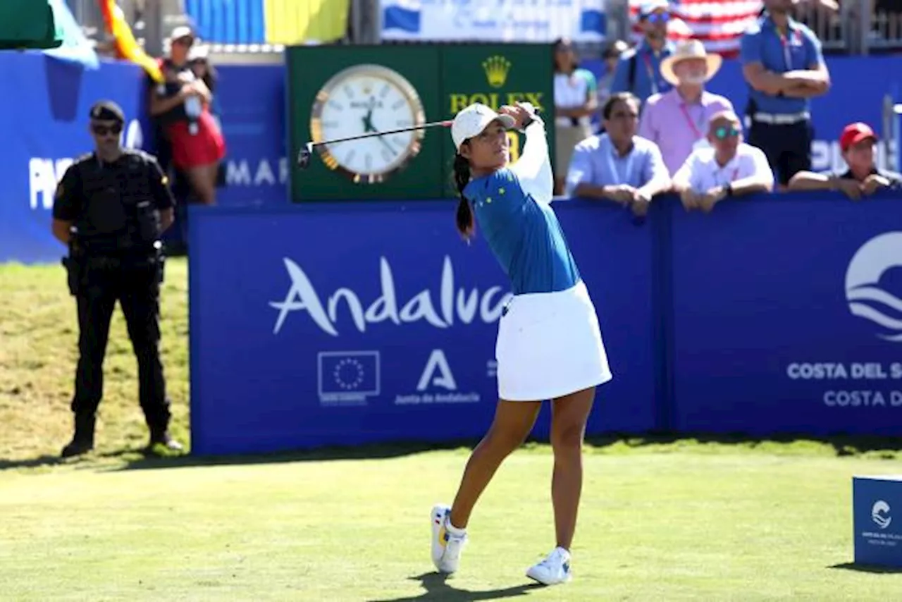 Céline Boutier dans la sélection européenne de la Solheim Cup