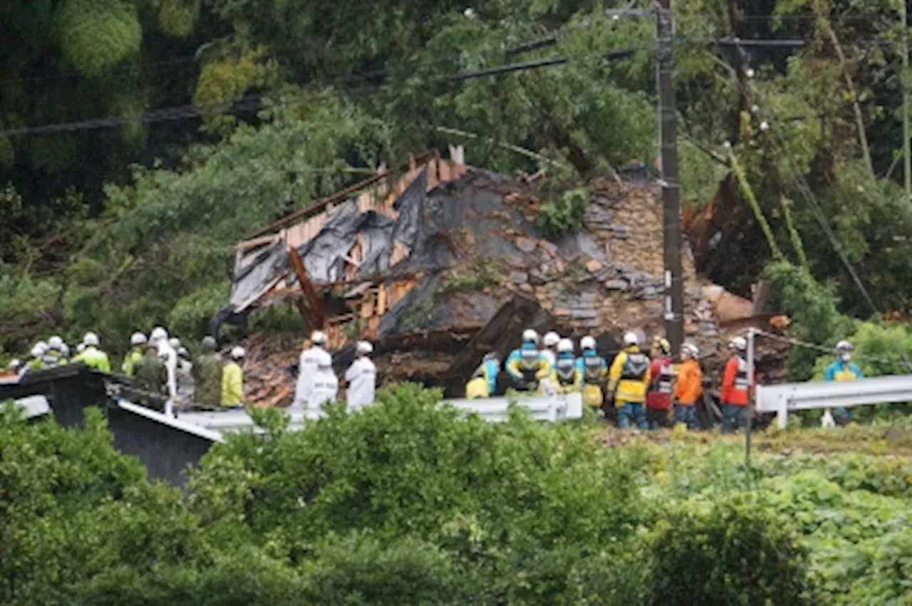 Japan braces for devastation: Three missing as ‘extremely strong’ Typhoon Shanshan closes in