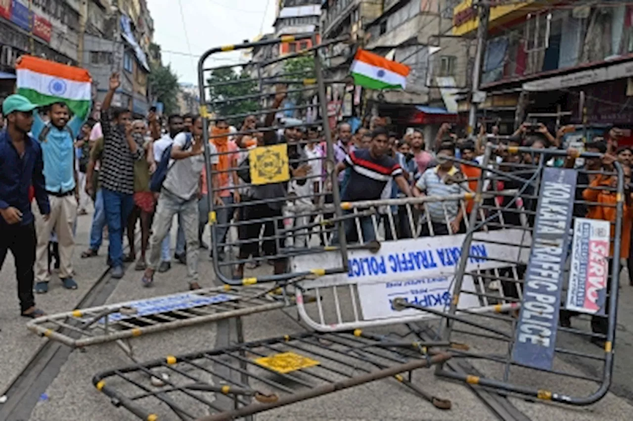 Kolkata’s deadly protests: Doctor’s murder sparks violent clashes between political foes