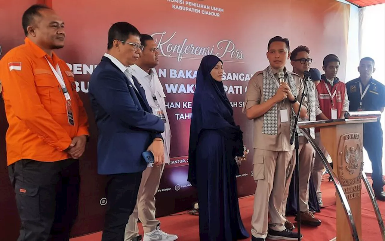 Usung Cianjur Era Baru, Pasangan Muhammad Wahyu dan Ramzi Daftar ke KPU