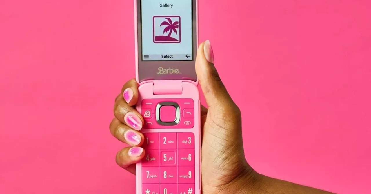 You can buy a real-life Barbie phone now, but it's a brick costing £99