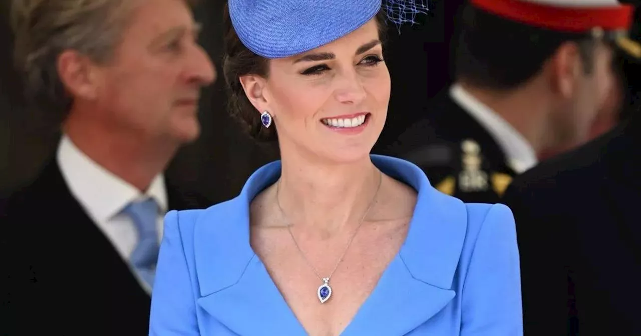 Steal Kate Middleton's style with Debenhams sapphire necklace that's under £60