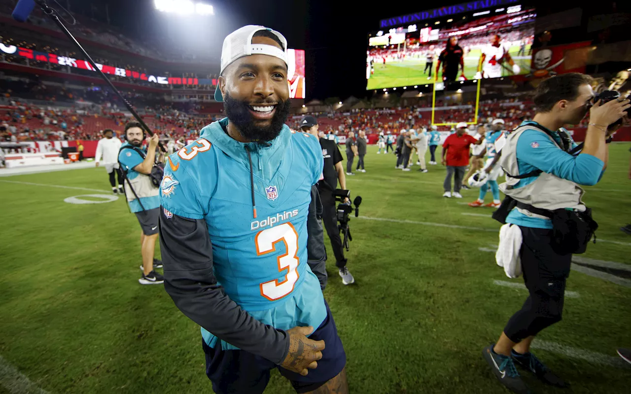 Dolphins' Odell Beckham Jr. To Begin Season on PUP List