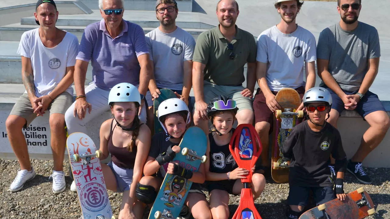 Bisamberg: Skater-Paradies wurde eröffnet