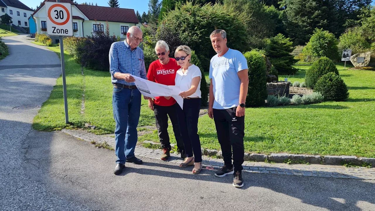 Verkehrsbehinderungen in Gutenbrunn und Ulrichschlag