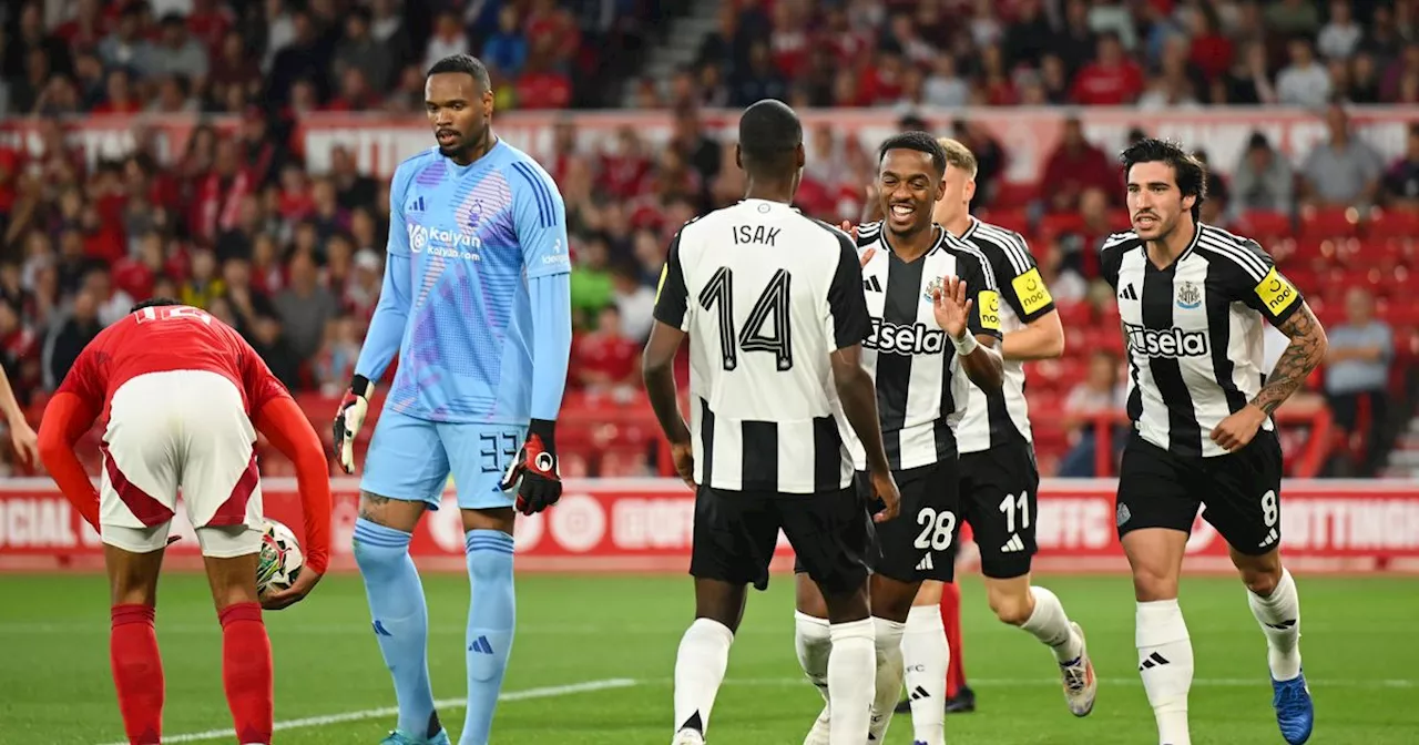 Nottingham Forest 1 Newcastle United 1 LIVE - Jota equalises for Reds