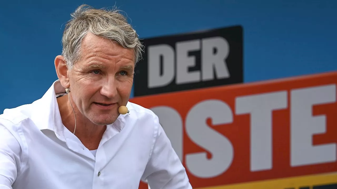 'Gesundheitliche Gründe': AfD-Spitzenkandidat Björn Höcke zieht sich vorläufig aus Wahlkampf in Thüringen zurück