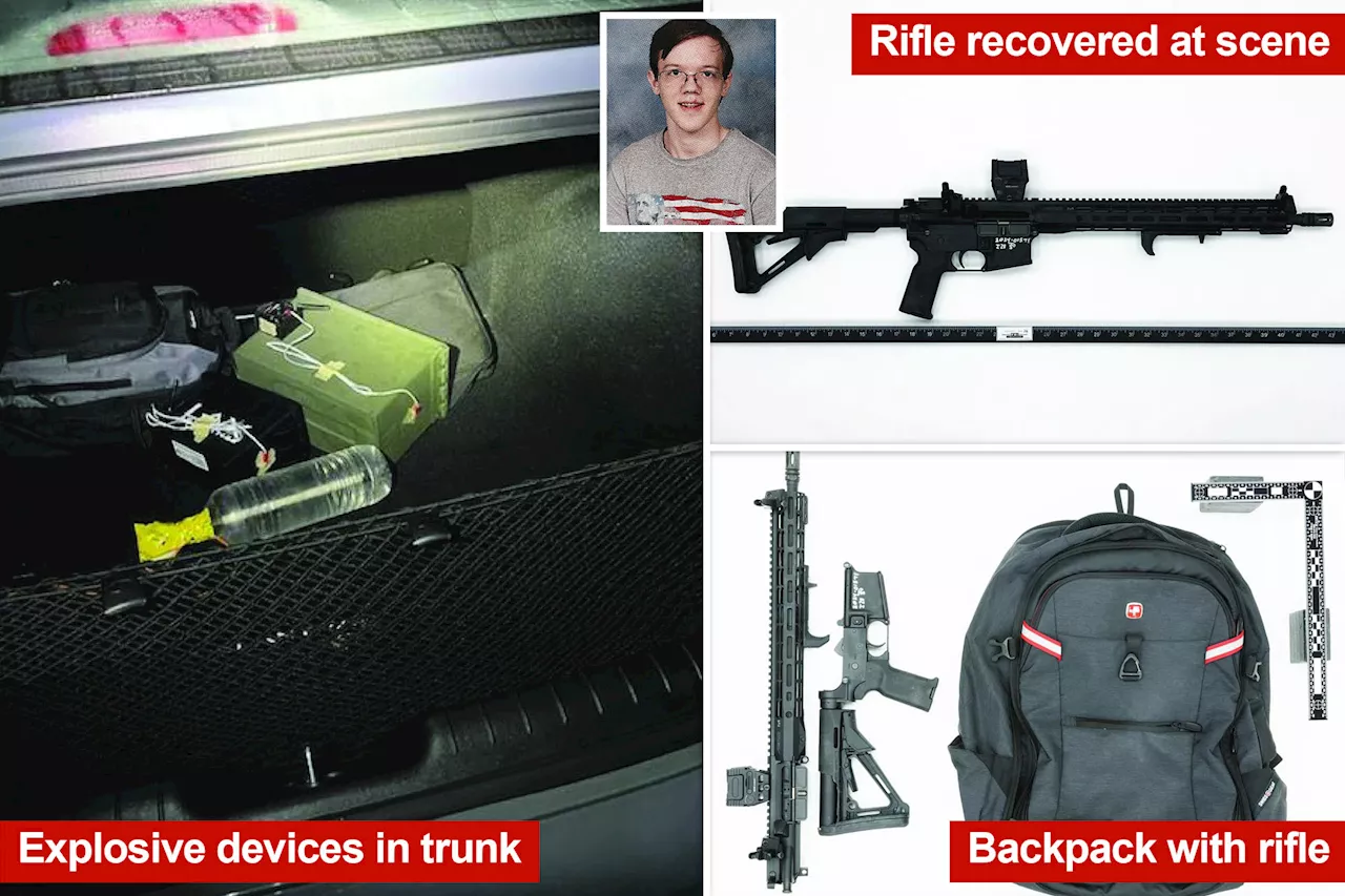 FBI releases photos showing how Trump shooter Thomas Crooks concealed AR-15 rifle