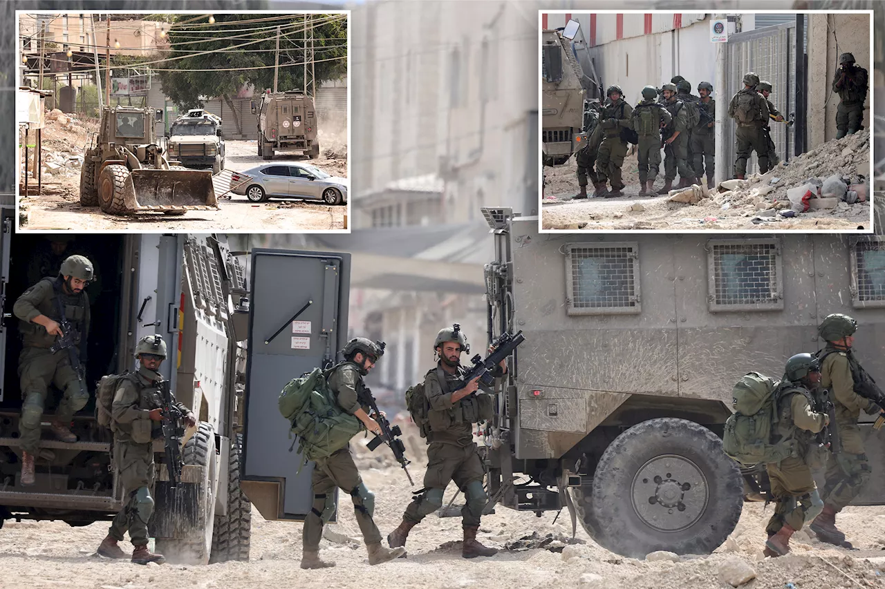 Israel launches large-scale military operation in occupied West Bank, killing 9 Palestinians