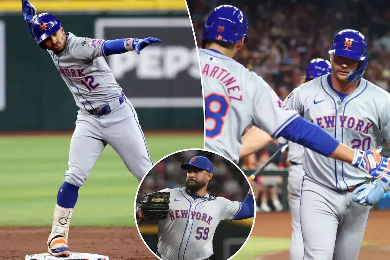 Mets offense busts out in key win over wild-card rival Diamondbacks