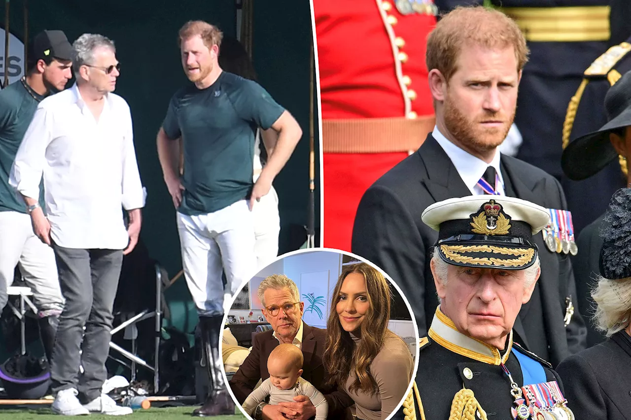 Prince Harry finds new Hollywood 'father figure' in David Foster: report