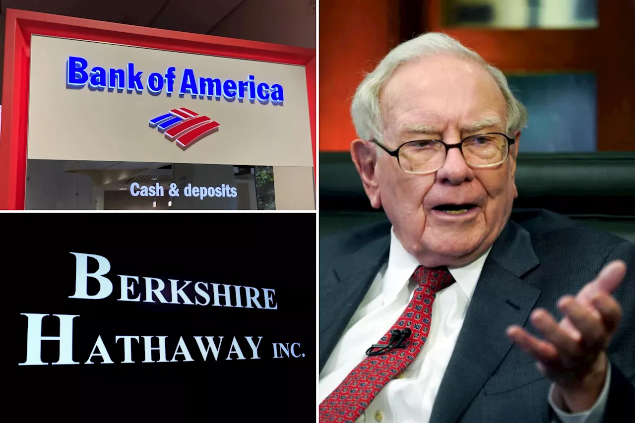 Warren Buffett's Berkshire Hathaway dumps nearly $1B Bank of America shares