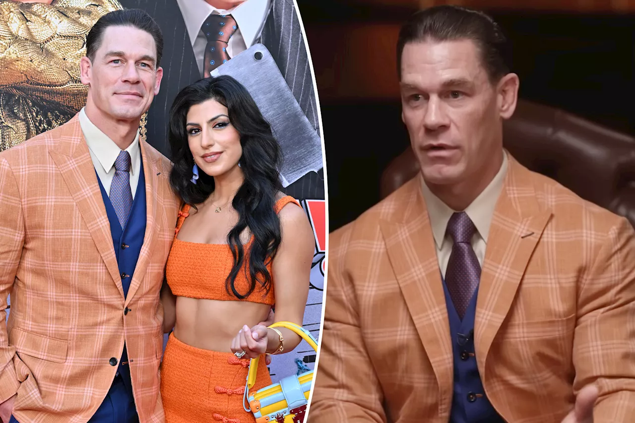 How John Cena approached 'uncomfortable' conversations with his wife about not wanting kids