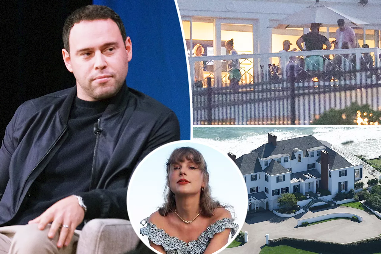 Scooter Braun trolls nemesis Taylor Swift over celeb-packed Rhode Island bash: 'How was I not invited to this?!?'