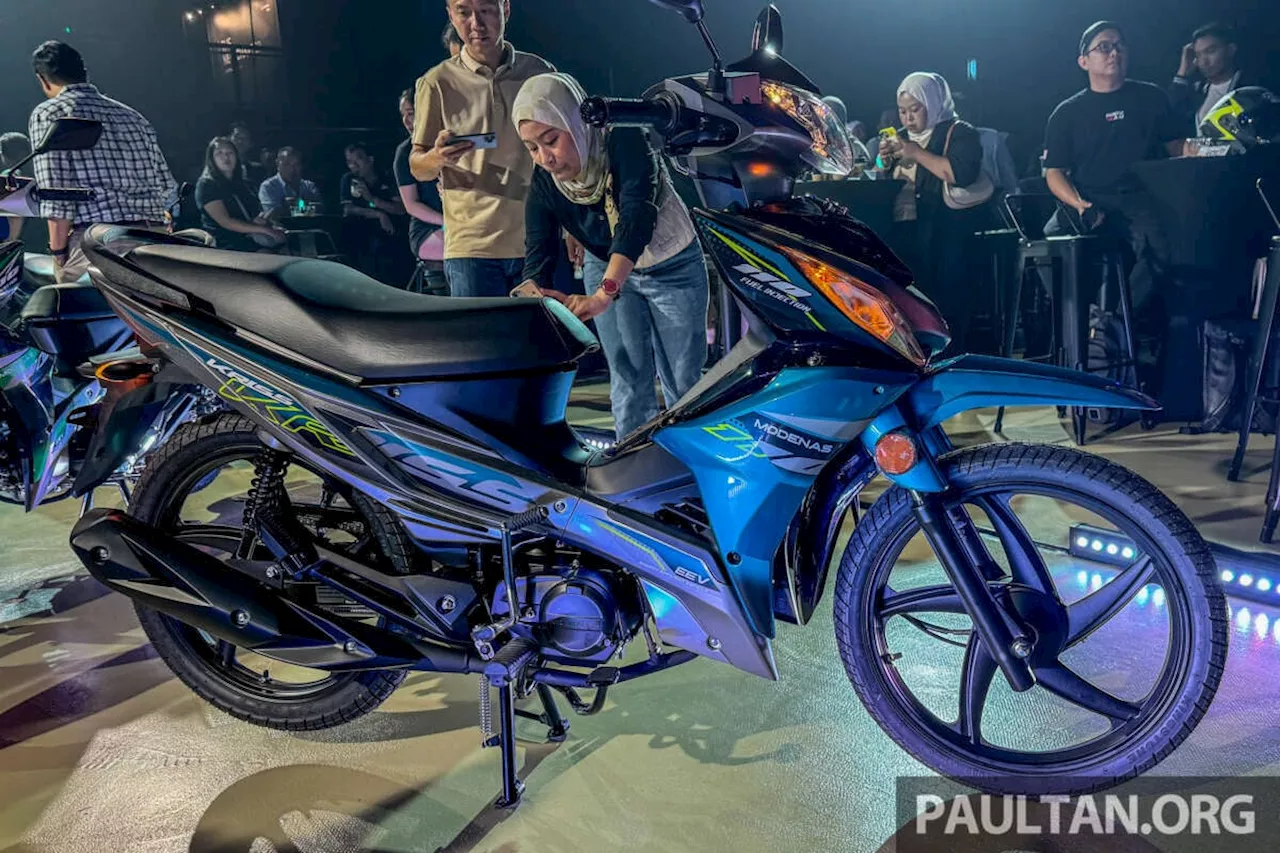 2024 Modenas Kriss 110 Fi Malaysia launch, priced at RM4,599 from drum brake, RM4,998 for disc