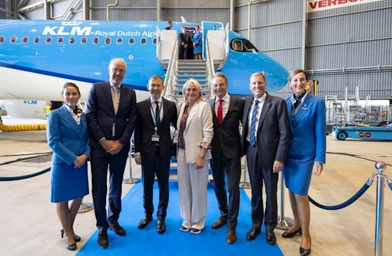 Erster Airbus A321neo in der KLM-Flotte: ein Meilenstein für einen saubereren, leiseren und sparsameren...