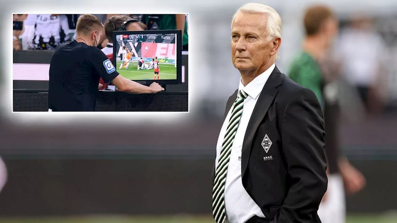 Bundesliga: Gladbach-Präsident Rainer Bonhof spricht sich für Revolution des VAR aus