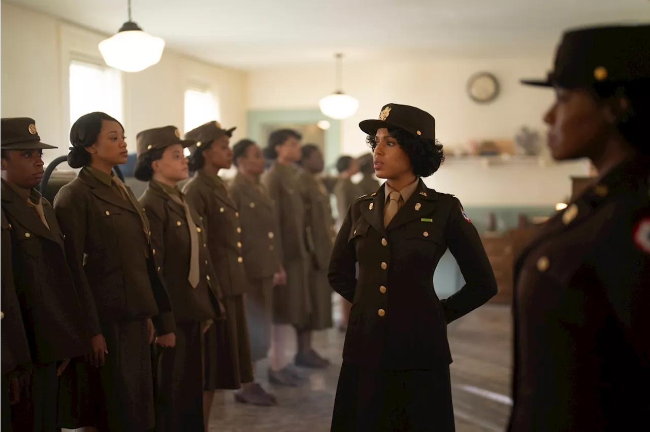 Kerry Washington Serves as Commander of All-Black, Female Army Corps in ‘Six Triple Eight’ Trailer