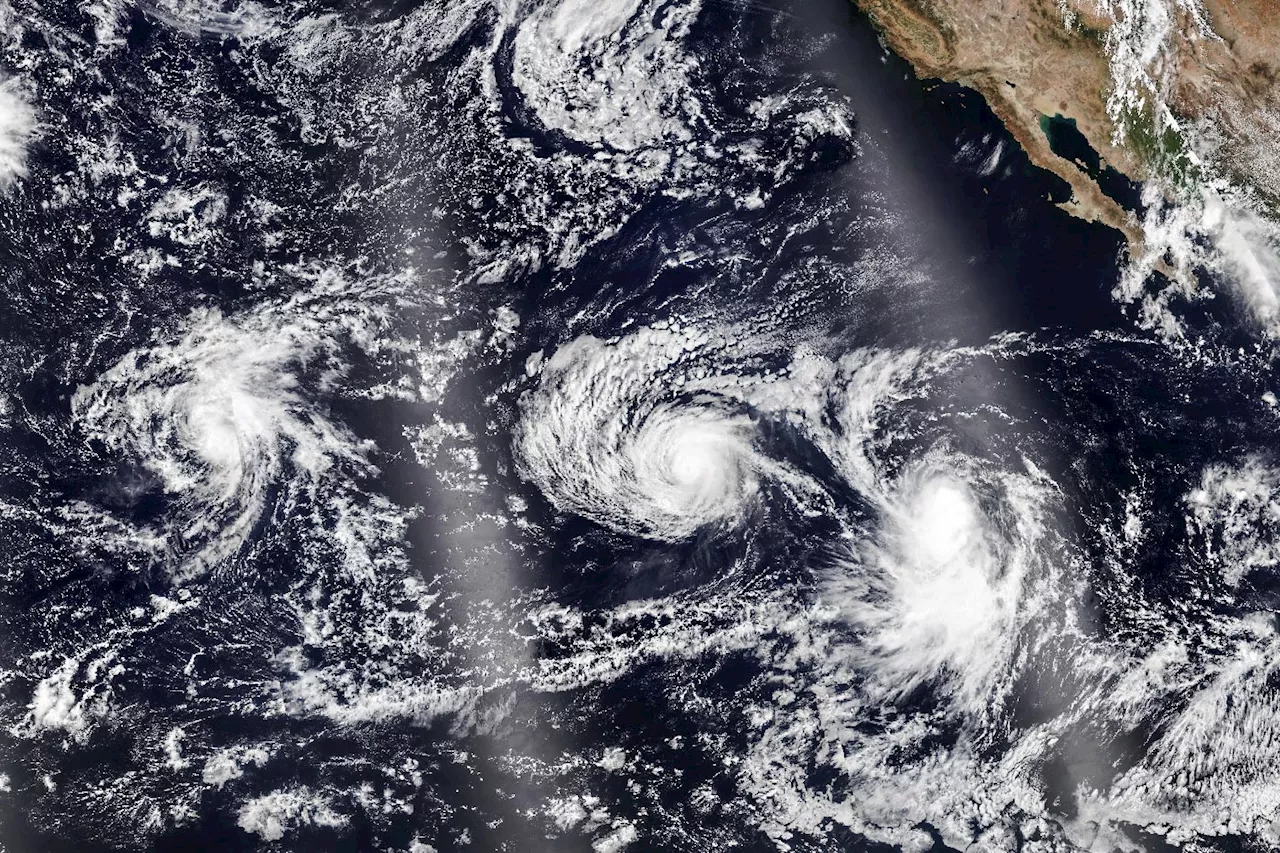 Nature’s Fury Unleashed in the Pacific: Hurricane Hone Wreaks Havoc