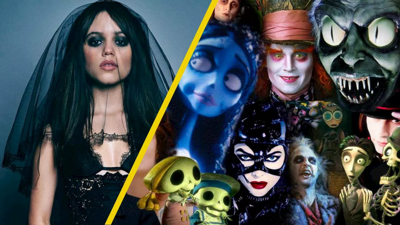 Los mejores looks de Jenna Ortega inspirados en Tim Burton