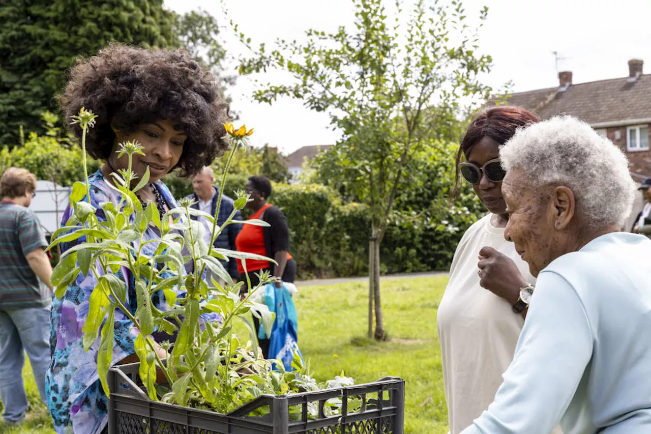 Land in Telford transformed into natural oasis with Windrush Community Garden