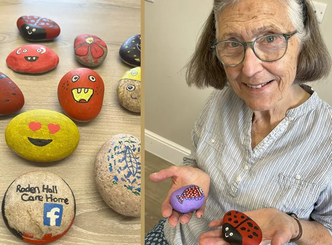 Roden Hall residents get creative for ‘Shropshire Rocks’ initiative