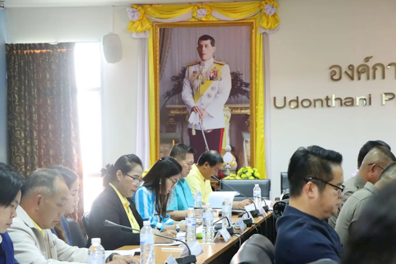 อบจ.อุดรธานี ร่วมประชุมกับจ.อุดรธานี เพื่อเตรียมงานเฉลิมฉลองภูพระบาท ฯ เป็นมรดกโลก13