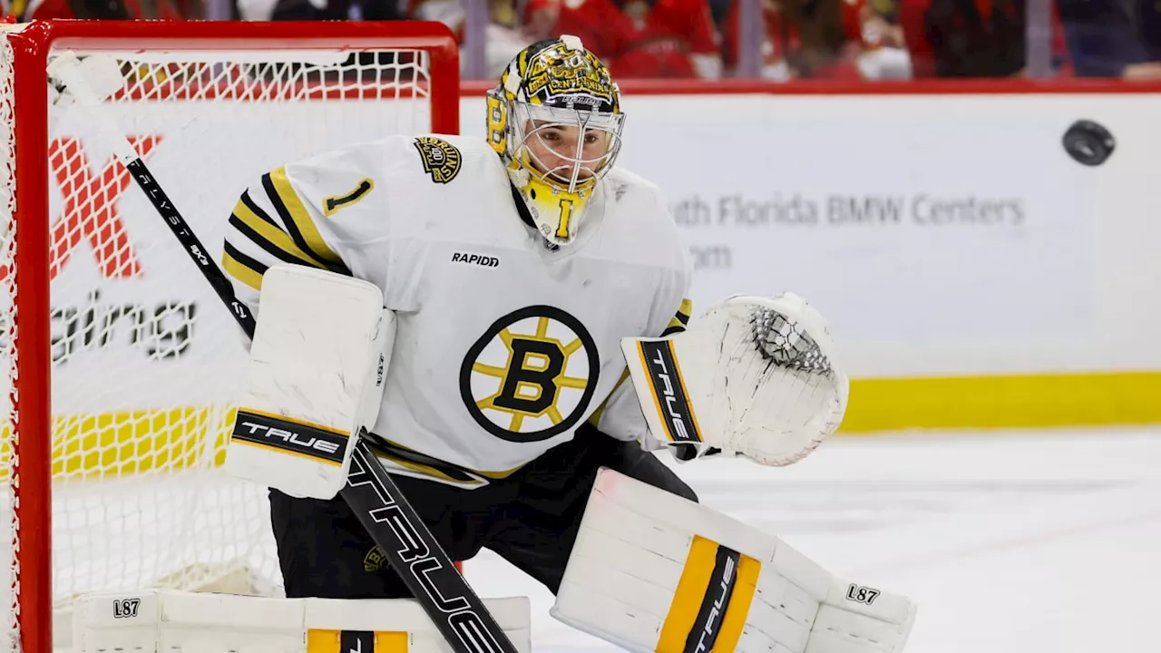 Boston Bruins Goaltender Speaks on Contract Negotiations