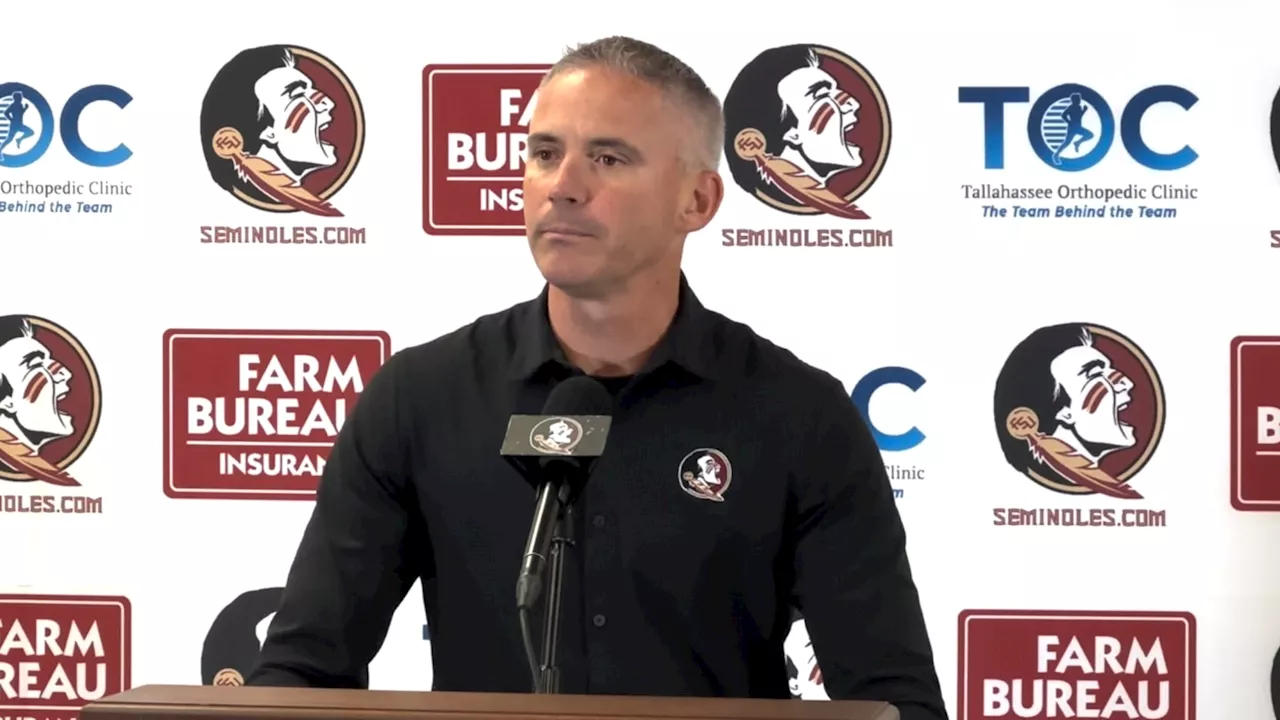 FSU Football's Mike Norvell 'Sickened' by Georgia Tech Loss, Previews Boston College